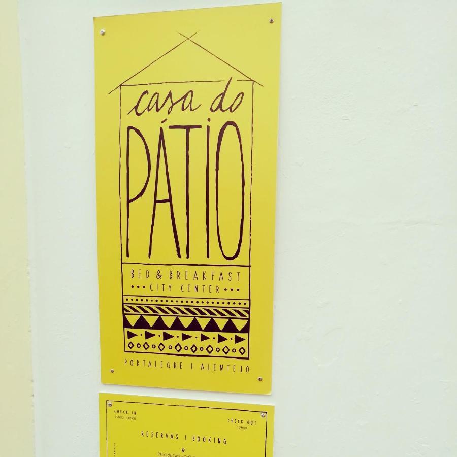Casa Do Patio- Bed & Breakfast- City Center Portalegre Extérieur photo